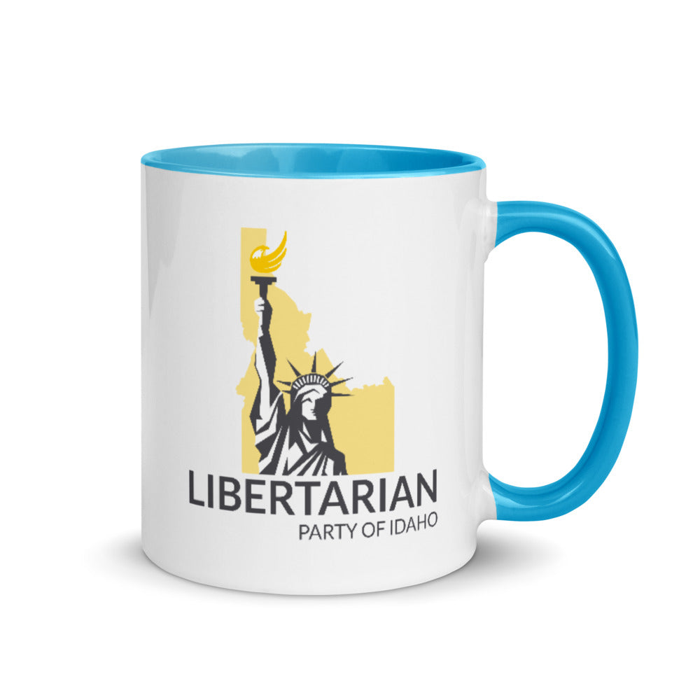 Libertarian Party of Idaho Mug with Color Inside