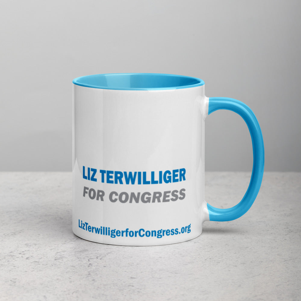 Liz Terwilliger Mug with Color Inside