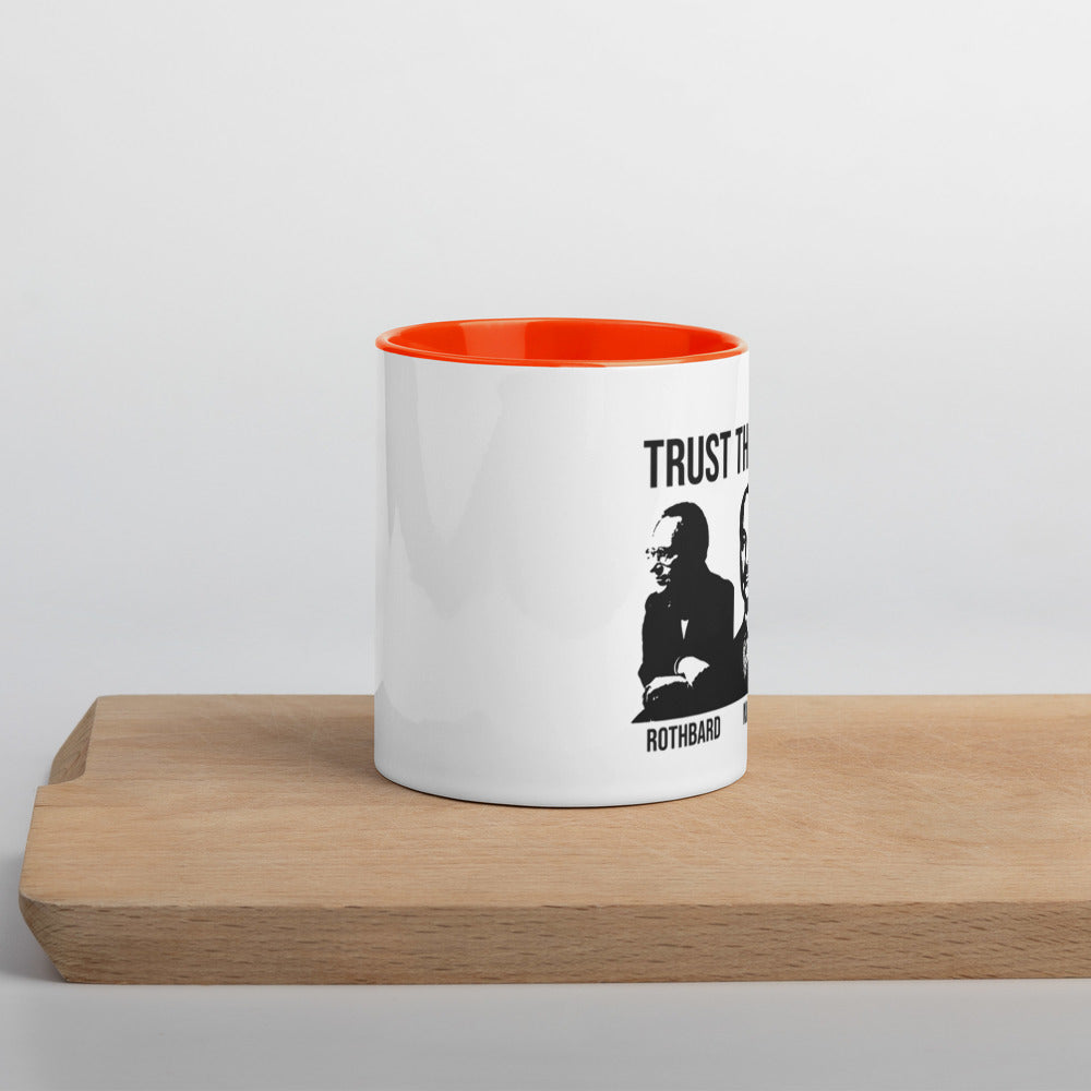 Trust the Experts Mug with Color Inside