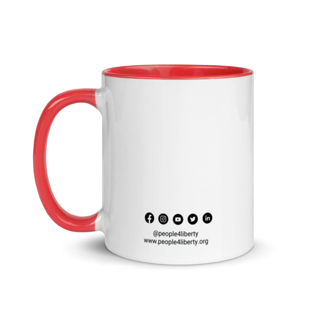 Liberty is Based Mug with Color Inside