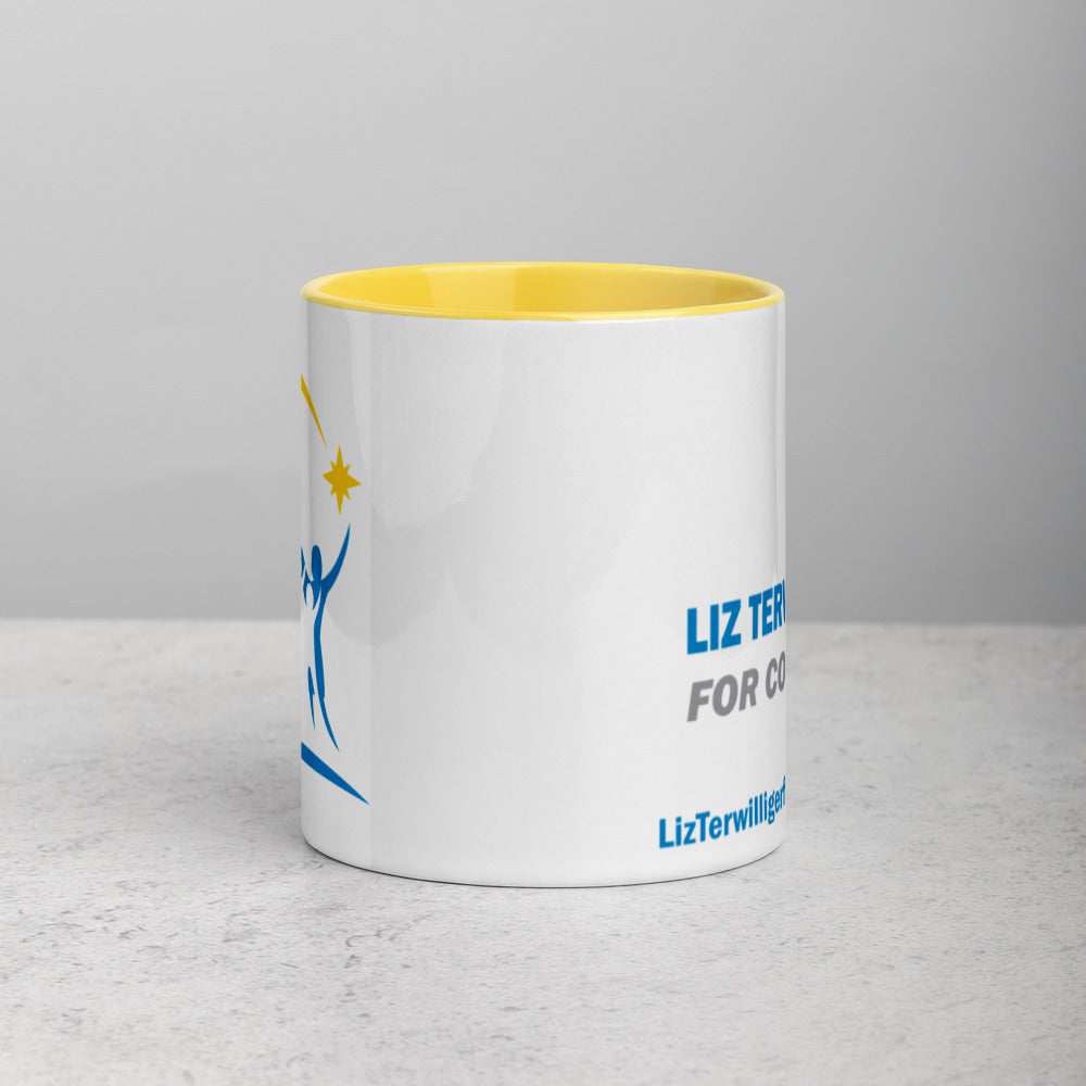 Liz Terwilliger Mug with Color Inside