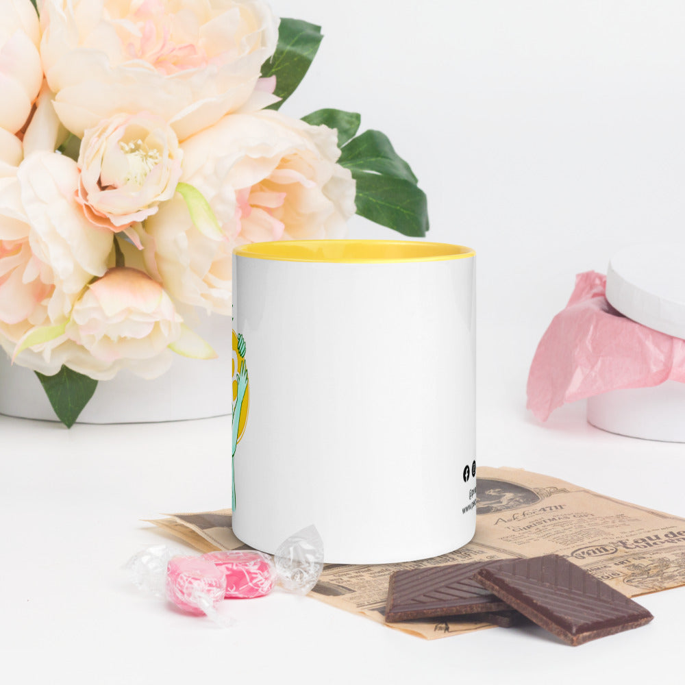 Bitcoin Statue of Liberty Mug with Color Inside