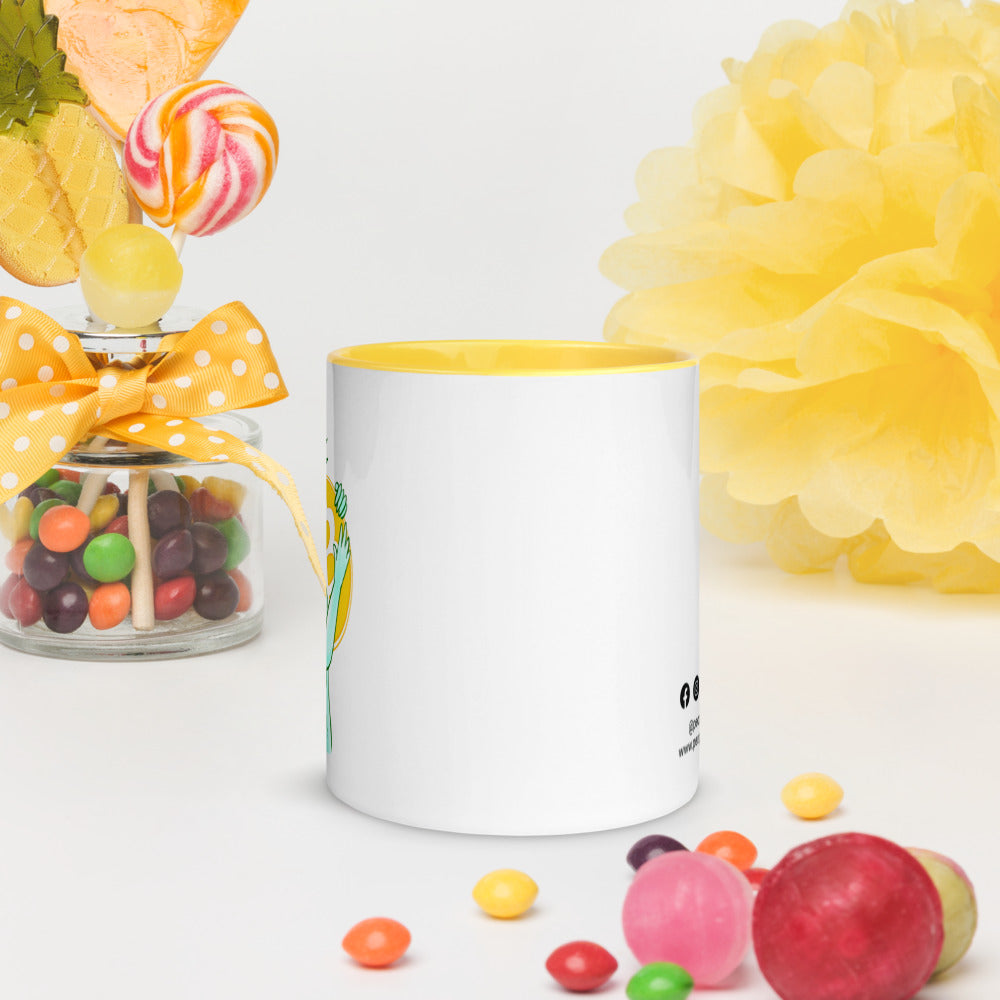 Bitcoin Statue of Liberty Mug with Color Inside