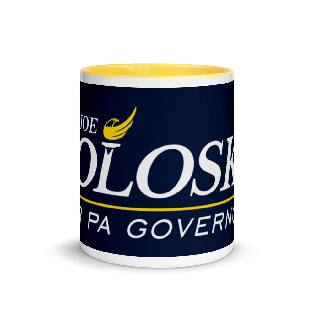 Joe Soloski for Governor of Pennsylvania Mug with Color Inside