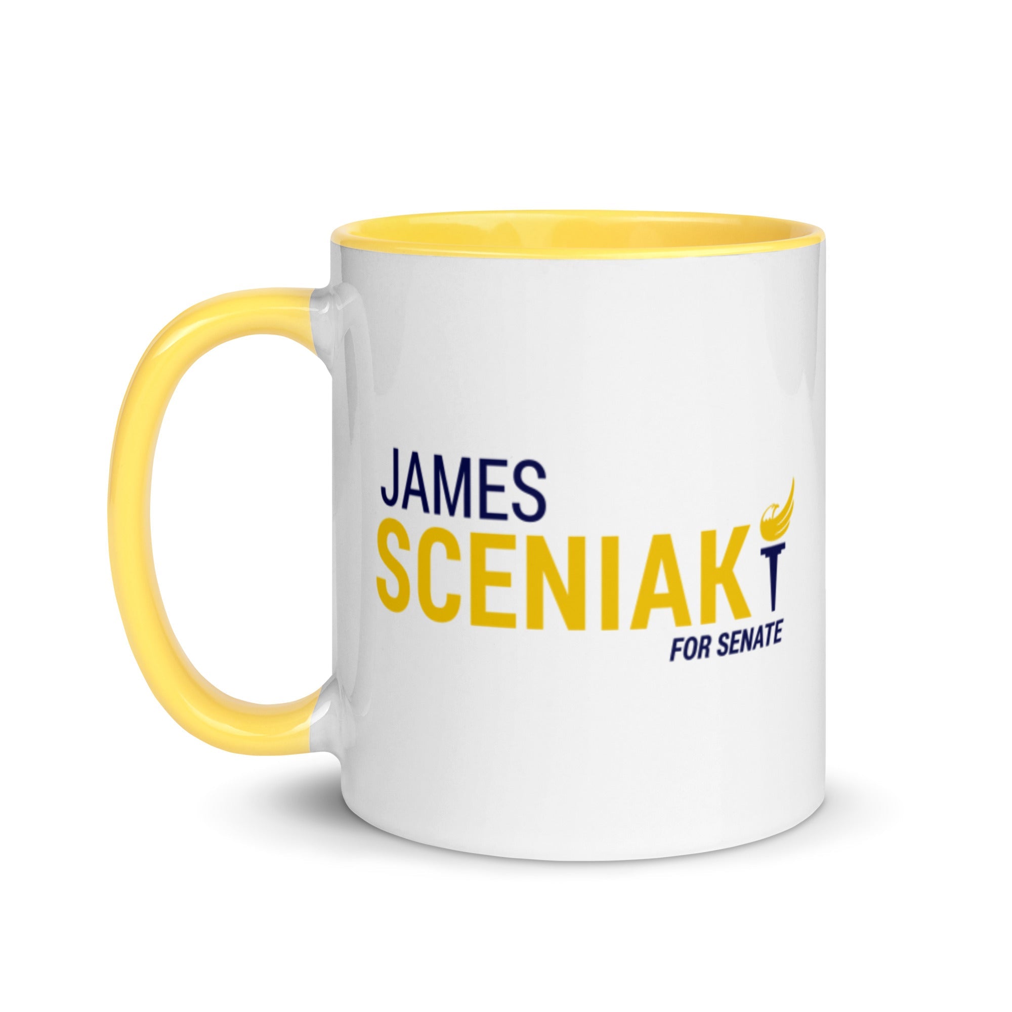 Sceniak for Senate Mug with Color Inside