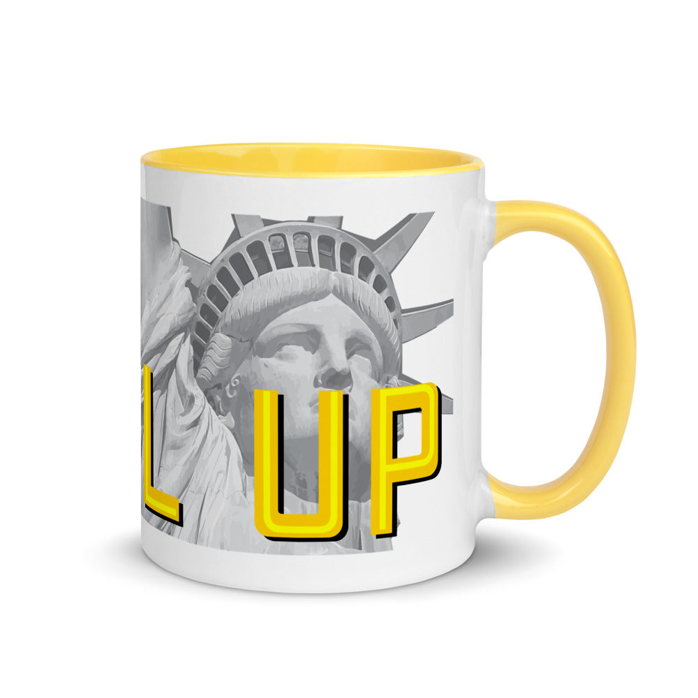 Level Up for Liberty LP Indiana Mug with Color Inside