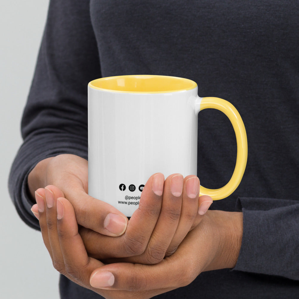 Bitcoin Statue of Liberty Mug with Color Inside