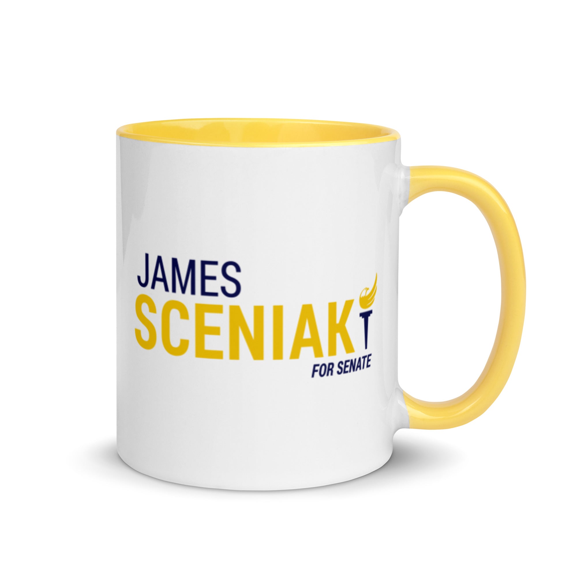 Sceniak for Senate Mug with Color Inside