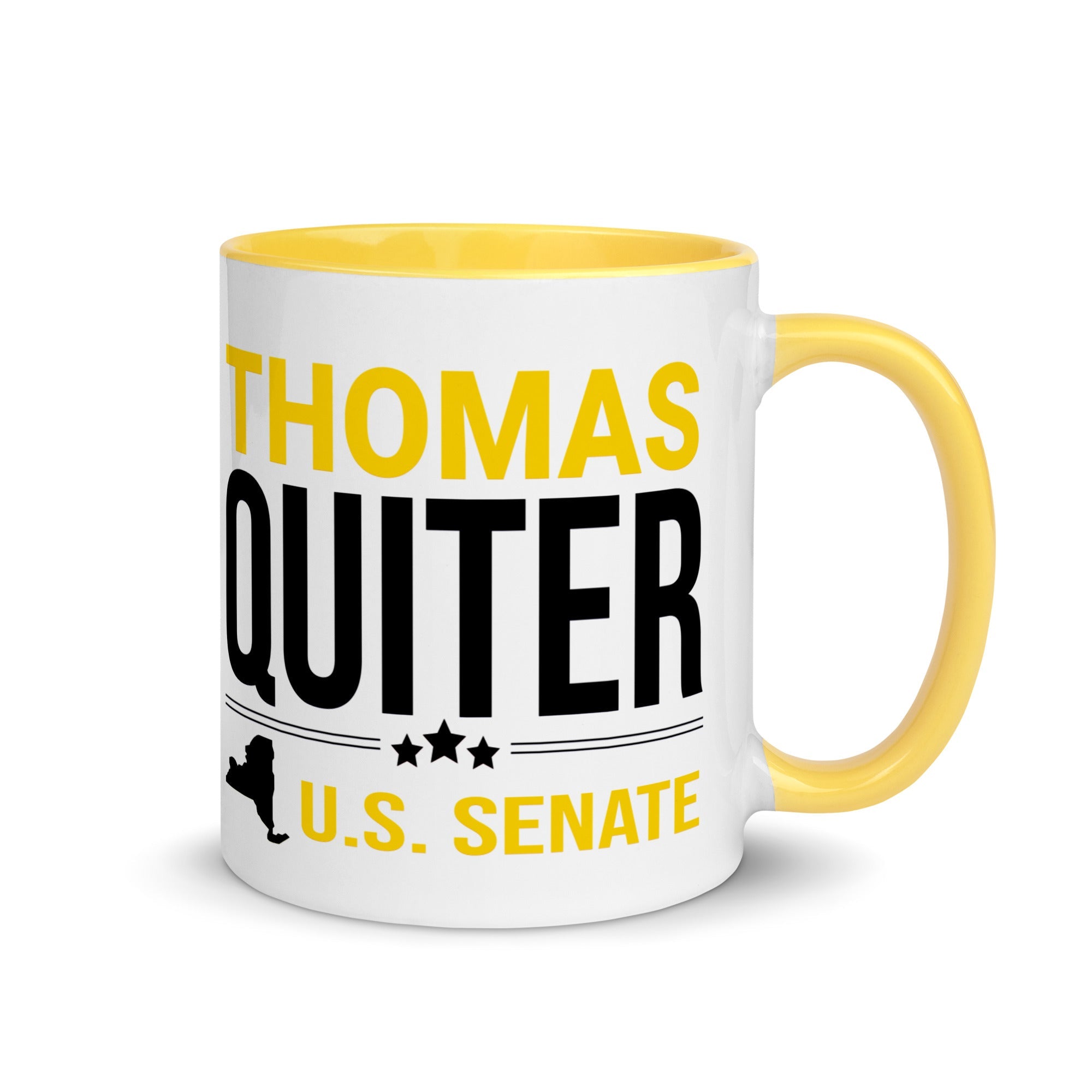 Quiter for US Senate Mug with Color Inside