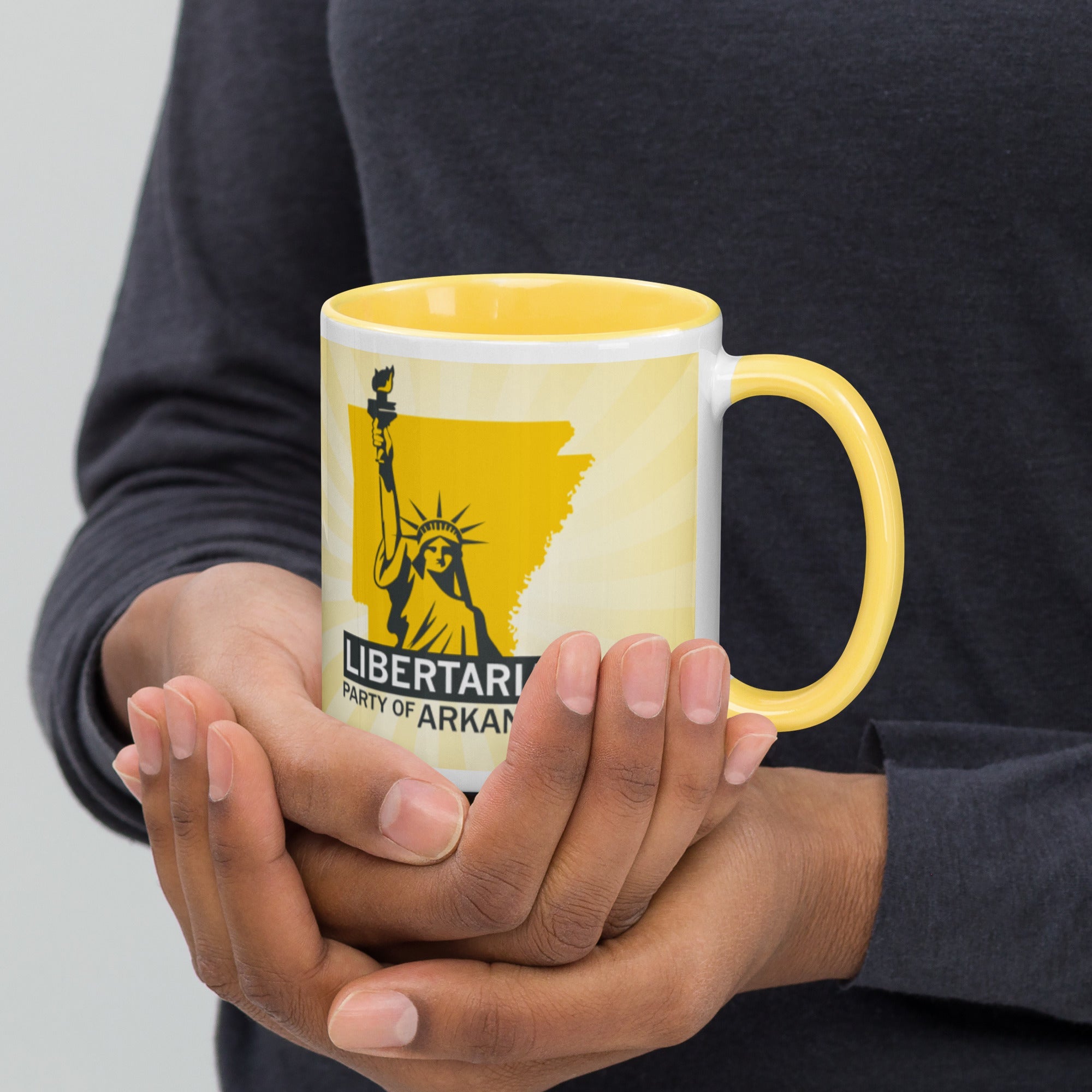 LP Arkansas Mug with Color Inside