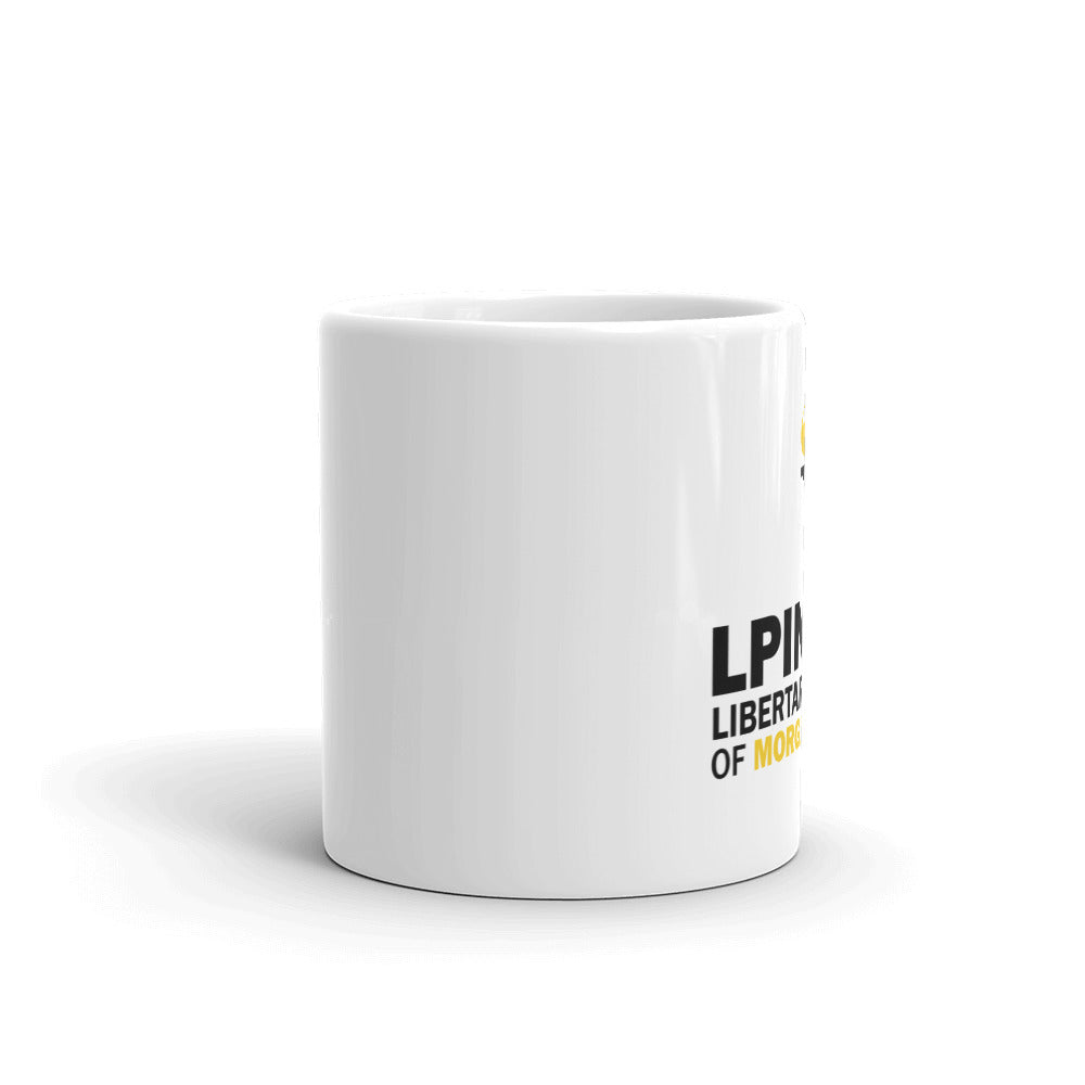 LP Indiana Morgan County White glossy mug