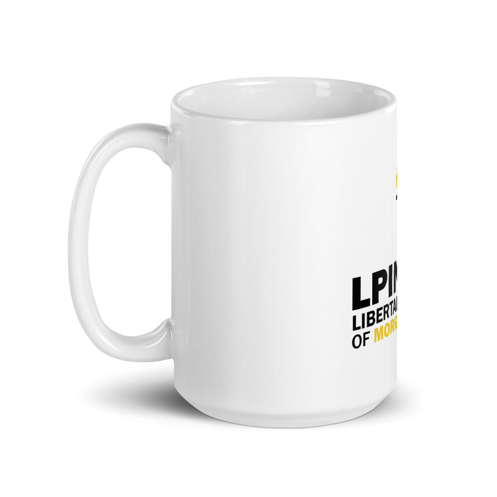 LP Indiana Morgan County White glossy mug