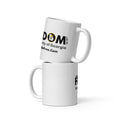 Fight for Freedom Libertarian Party of Georgia White glossy mug