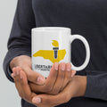 LPNC White glossy mug