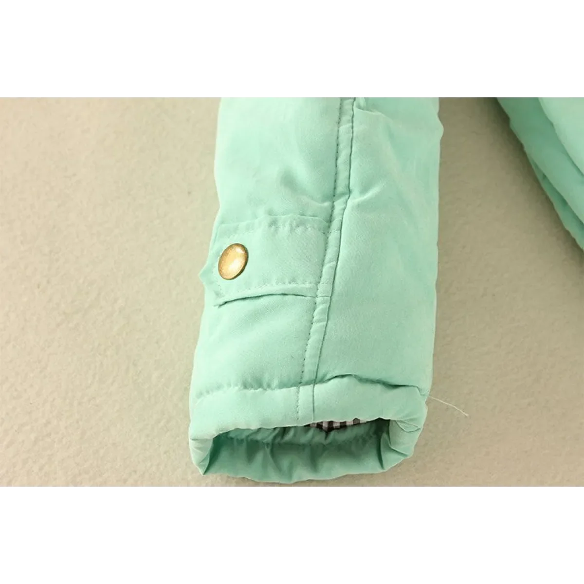 Women's Winter Cotton Jacket - Hooded Slim Fit Warm Parka