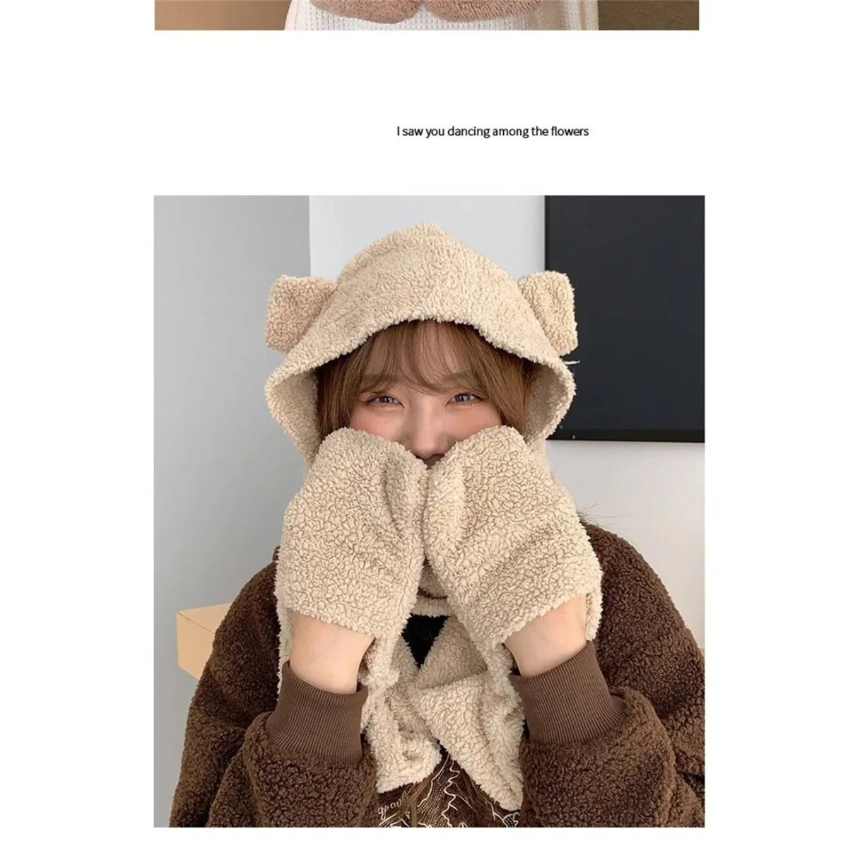 Winter Knitted Cap Sets