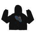 Thin Blue Boot Crop Hoodie