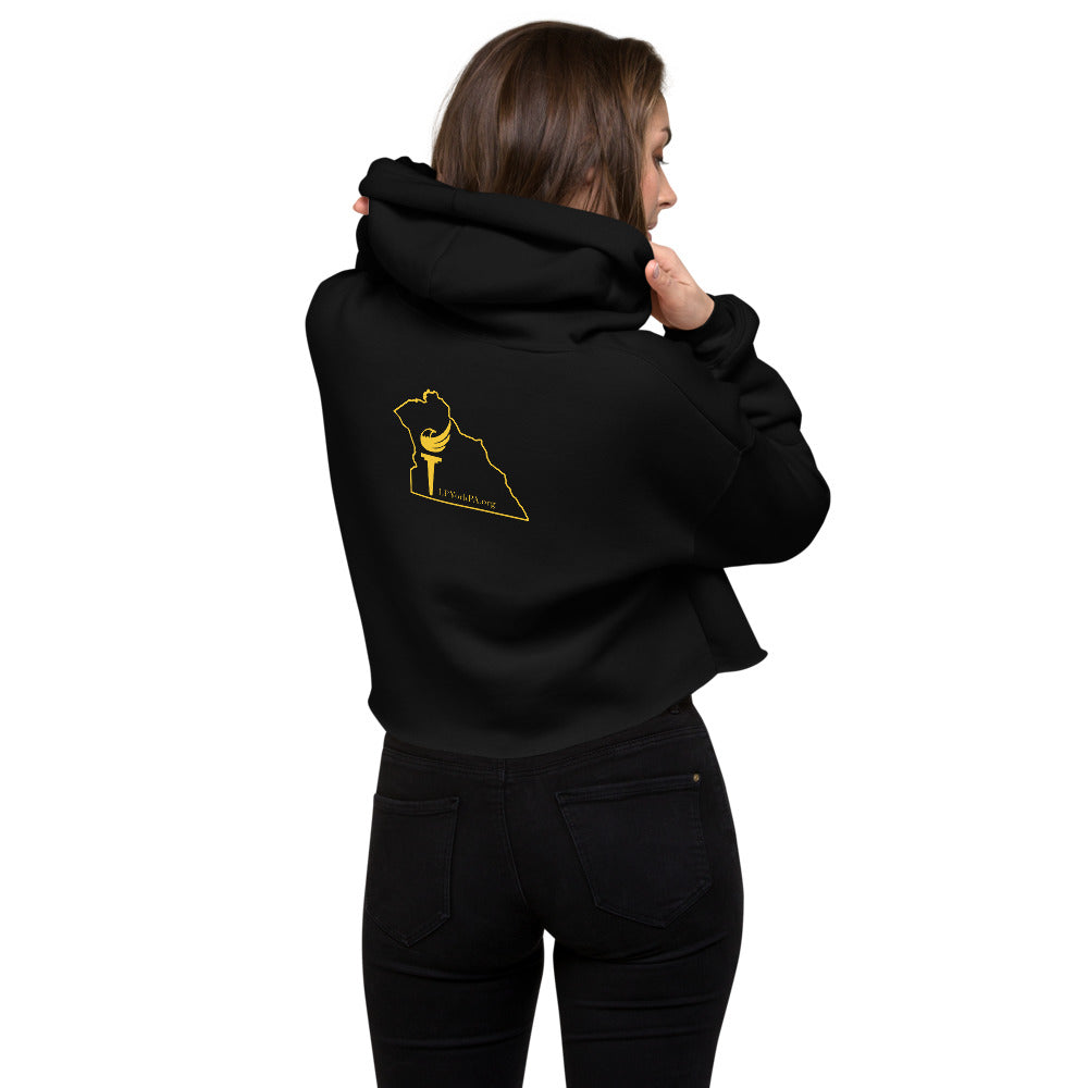 Libertarians of York PA Crop Hoodie