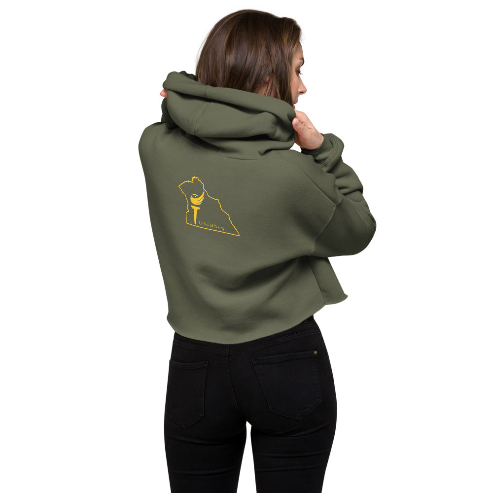 Libertarians of York PA Crop Hoodie