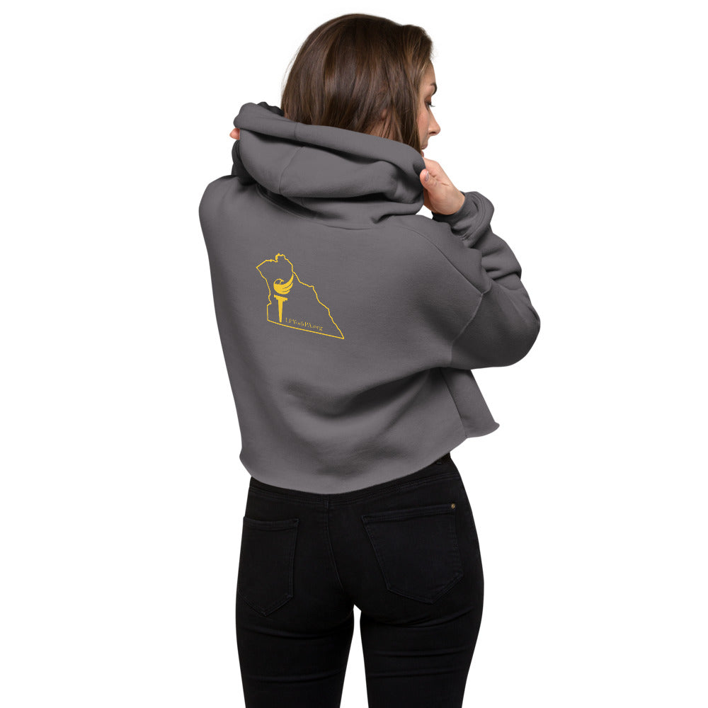 Libertarians of York PA Crop Hoodie