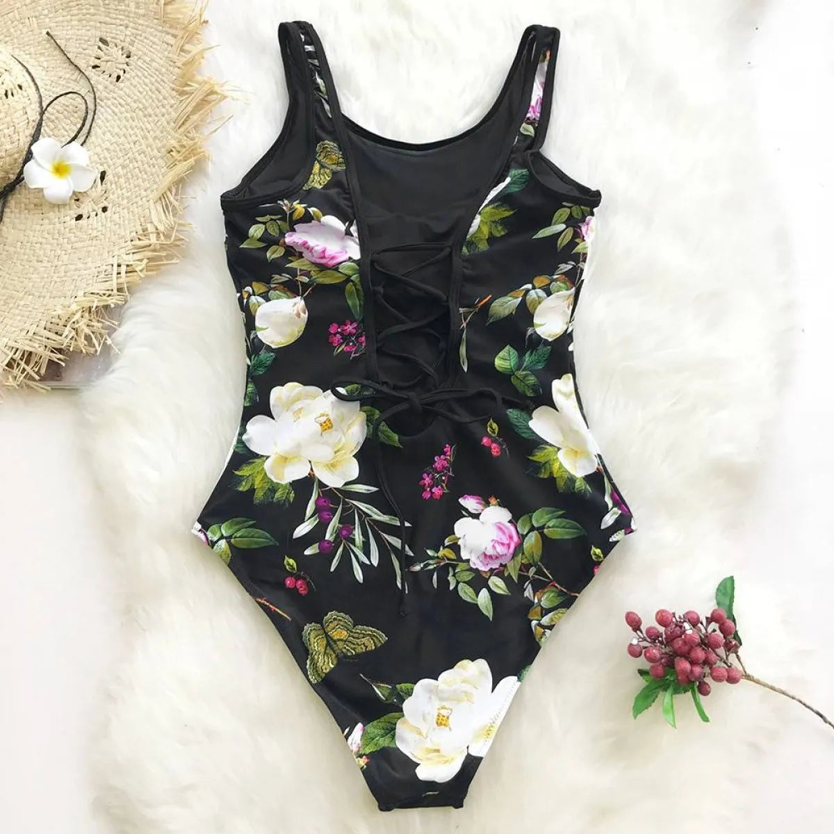 Lotus Floral One Piece
