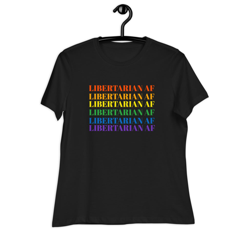 Libertarian AF (LGBTQ) Women's Relaxed T-Shirt