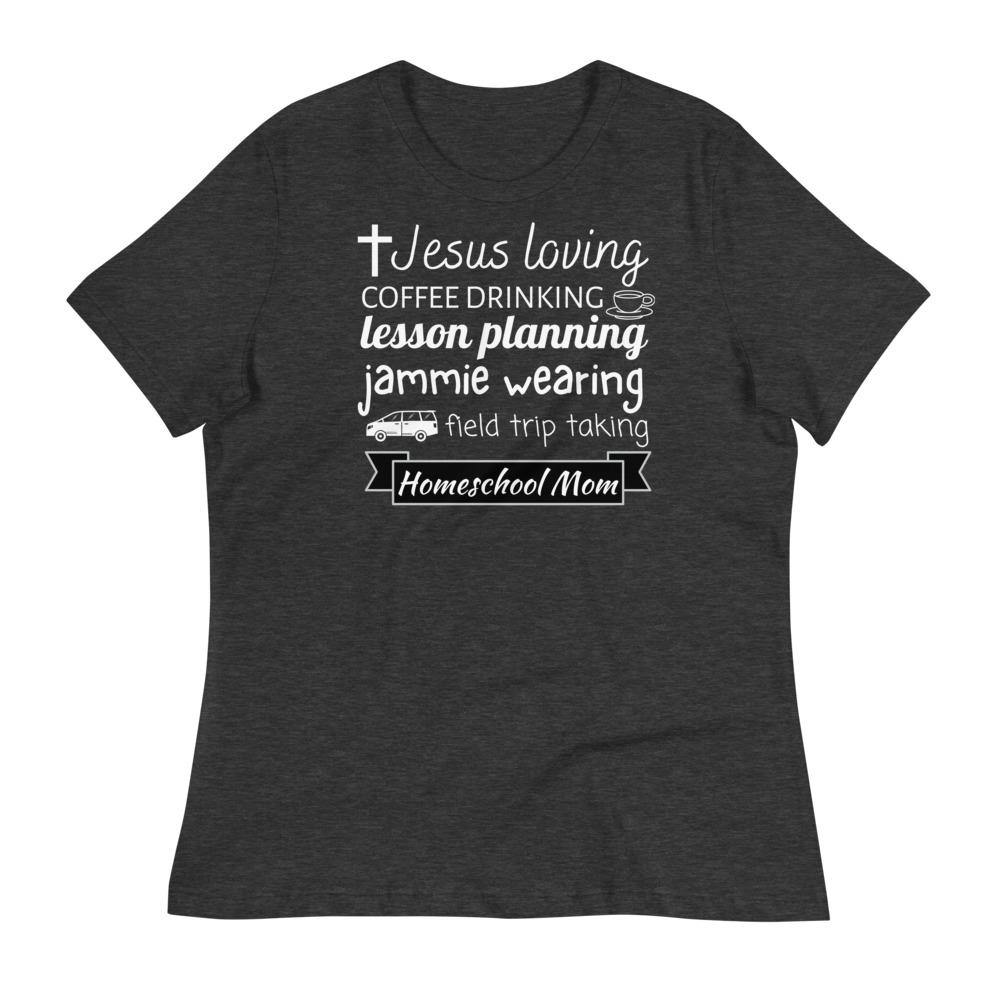 Homeschool Mom Women's Relaxed T-Shirt
