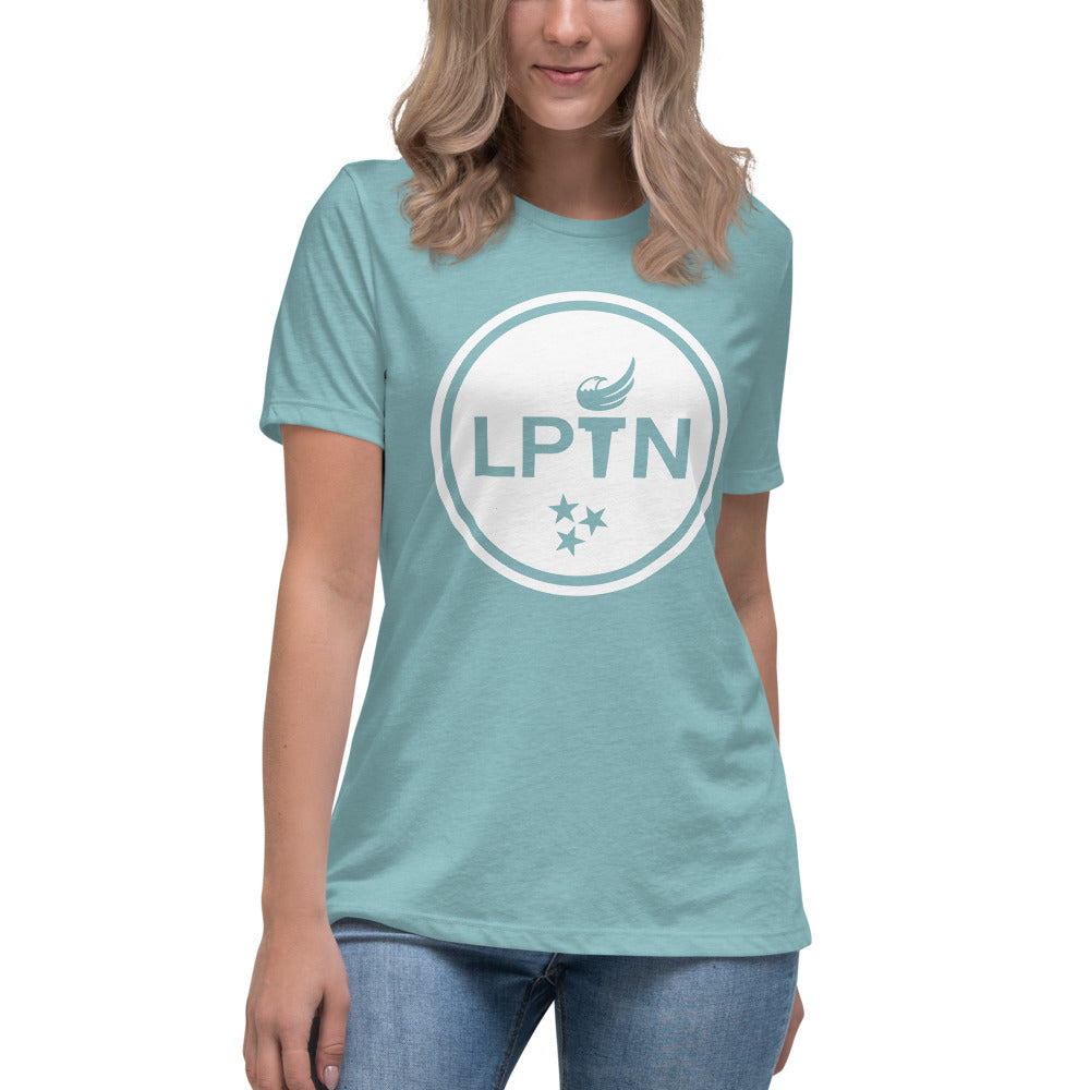 LPTN (White) Women's Relaxed T-Shirt