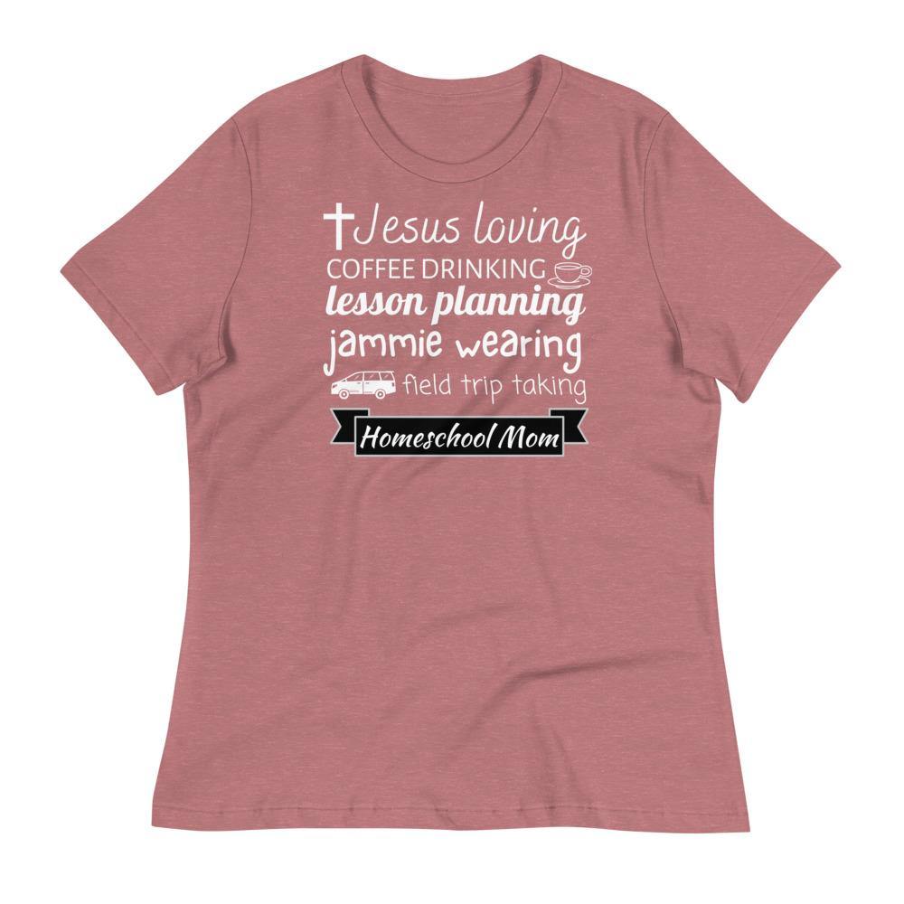 Homeschool Mom Women's Relaxed T-Shirt