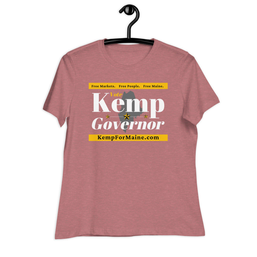 Kemp for Maine Women's Relaxed T-Shirt
