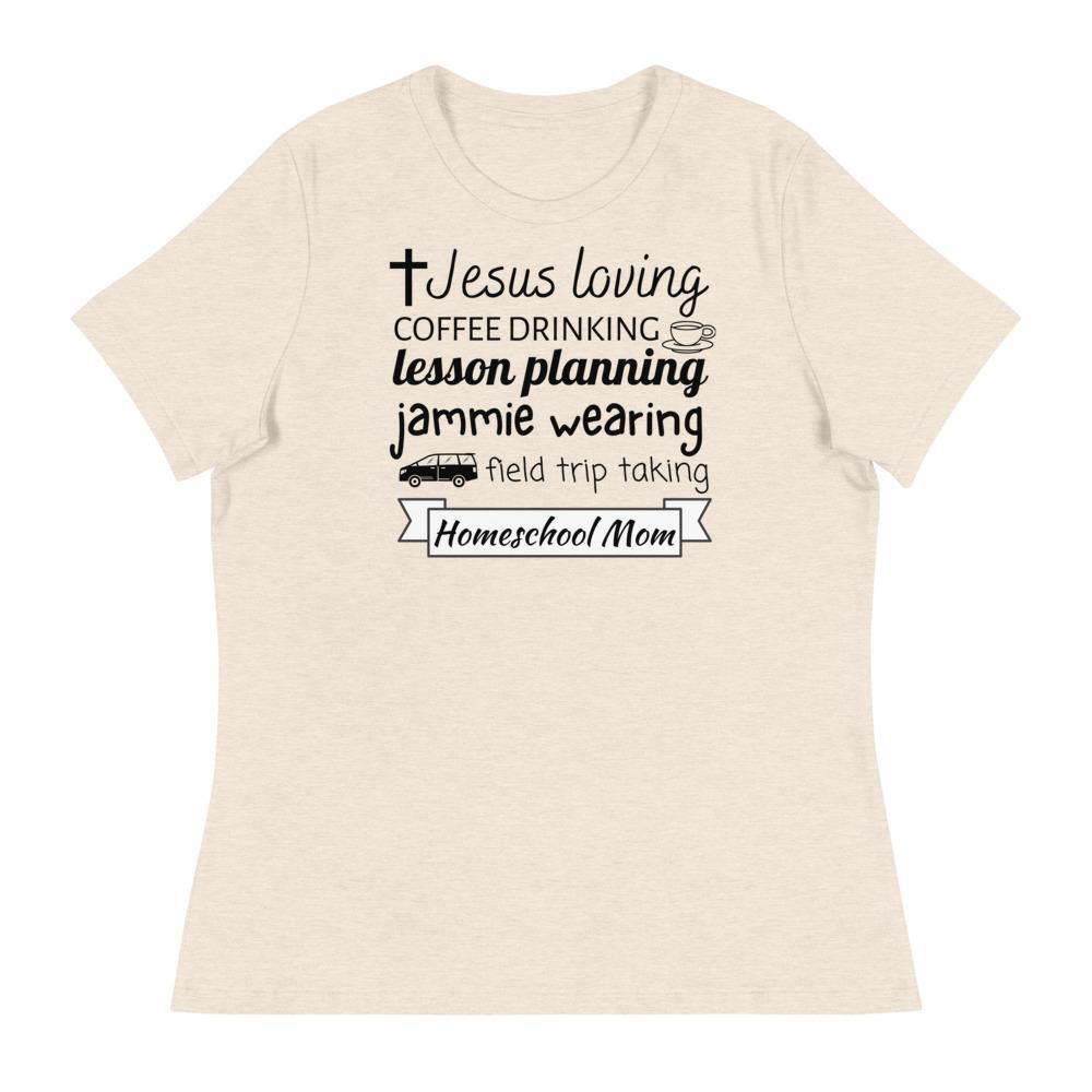 Homeschool Mom Women's Relaxed T-Shirt