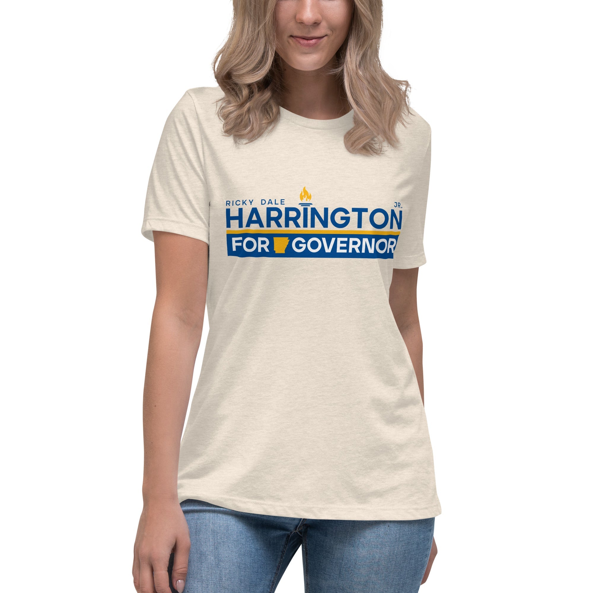 Ricky Harrington for Governor Women's Relaxed T-Shirt