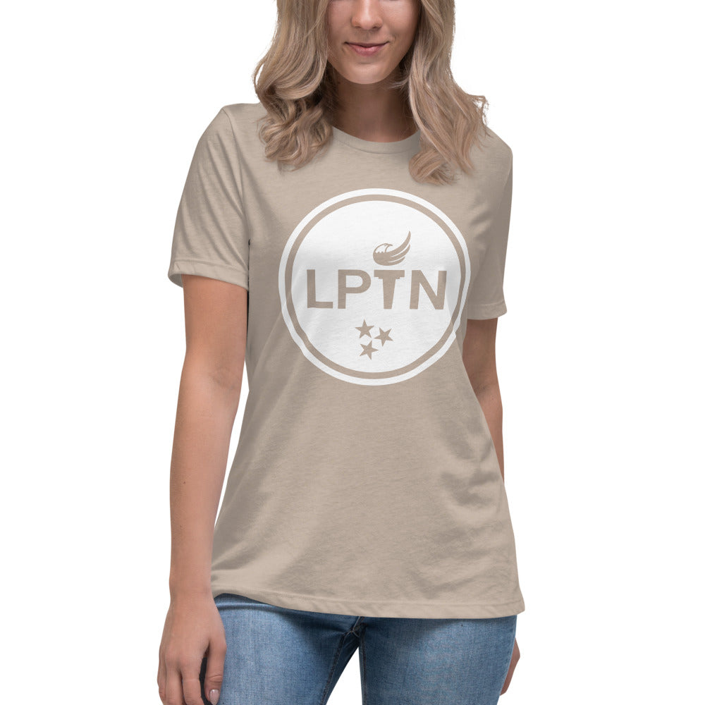 LPTN (White) Women's Relaxed T-Shirt