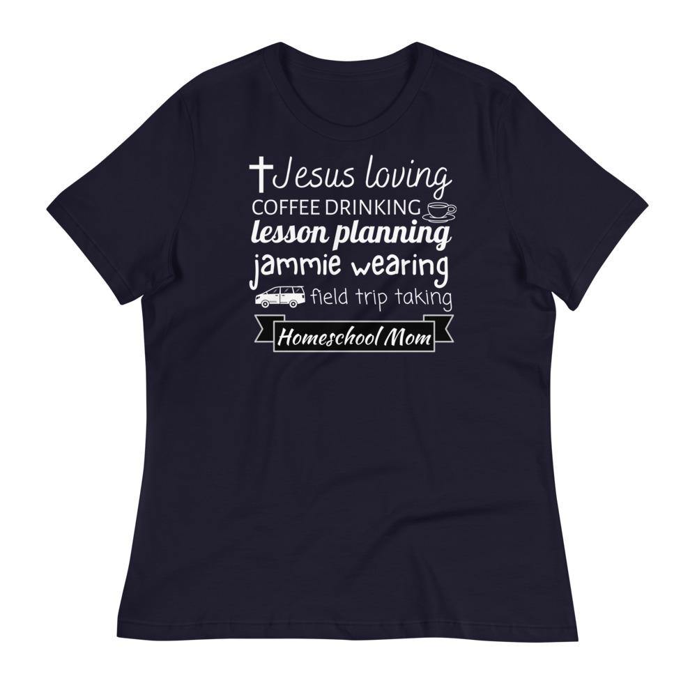 Homeschool Mom Women's Relaxed T-Shirt