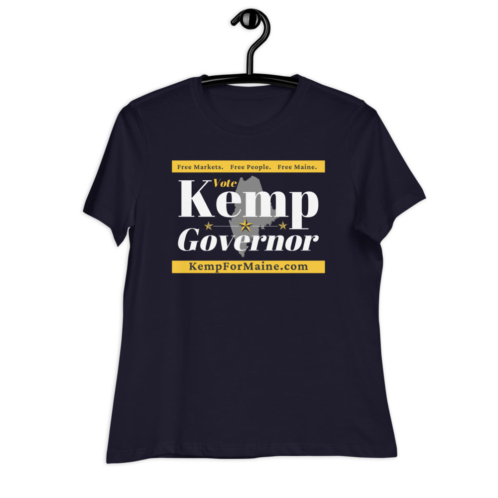 Kemp for Maine Women's Relaxed T-Shirt