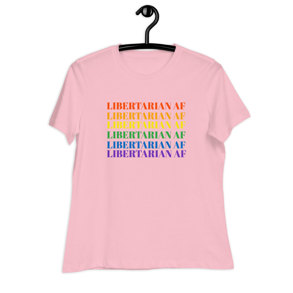 Libertarian AF (LGBTQ) Women's Relaxed T-Shirt