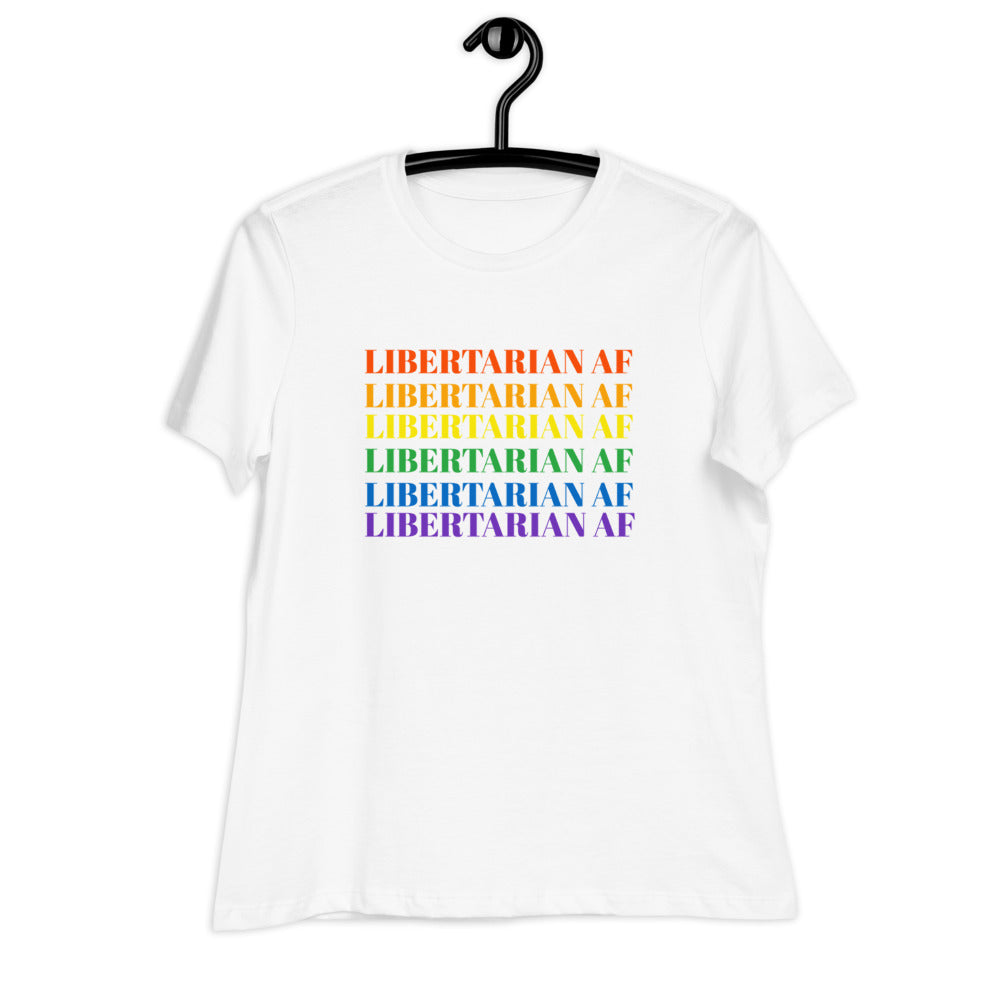 Libertarian AF (LGBTQ) Women's Relaxed T-Shirt