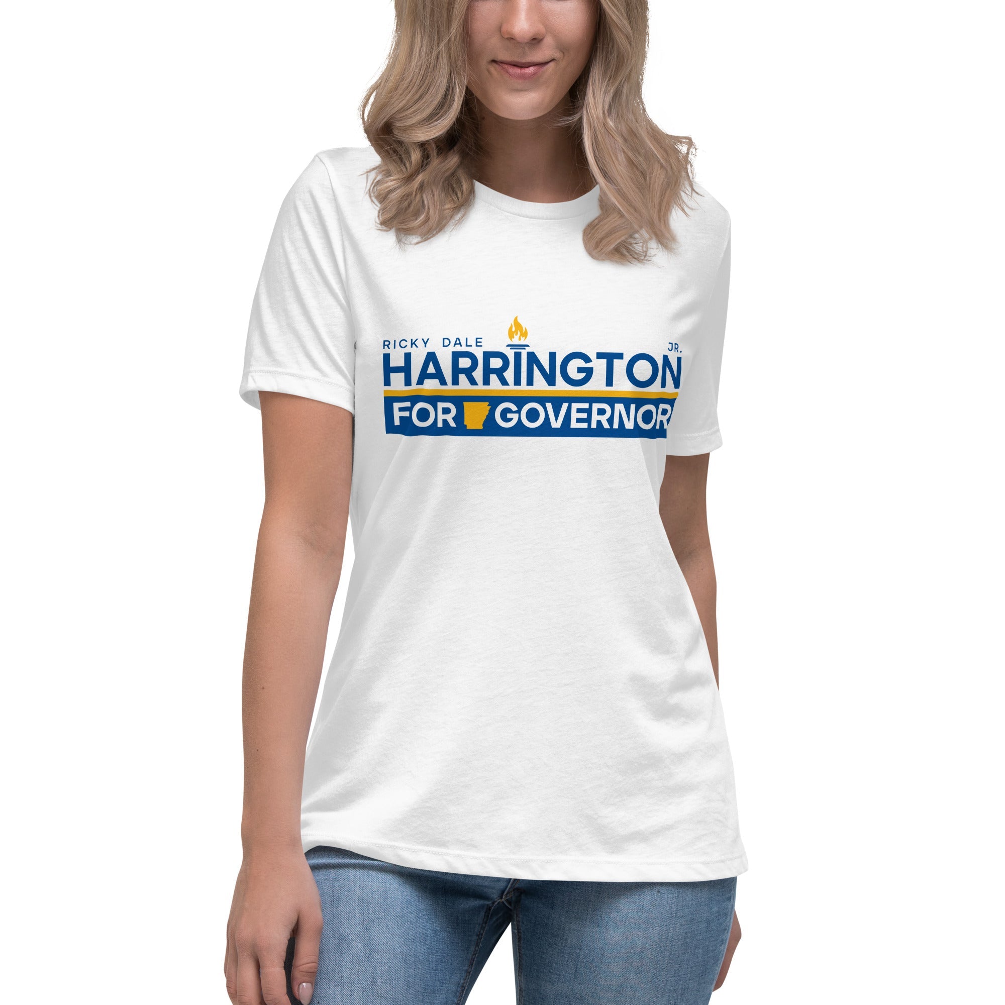 Ricky Harrington for Governor Women's Relaxed T-Shirt