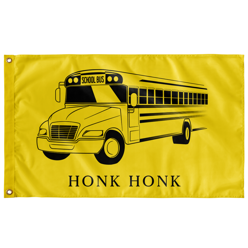 Honk Honk Trucker Protest (don't Tread) Single-Sided Flag
