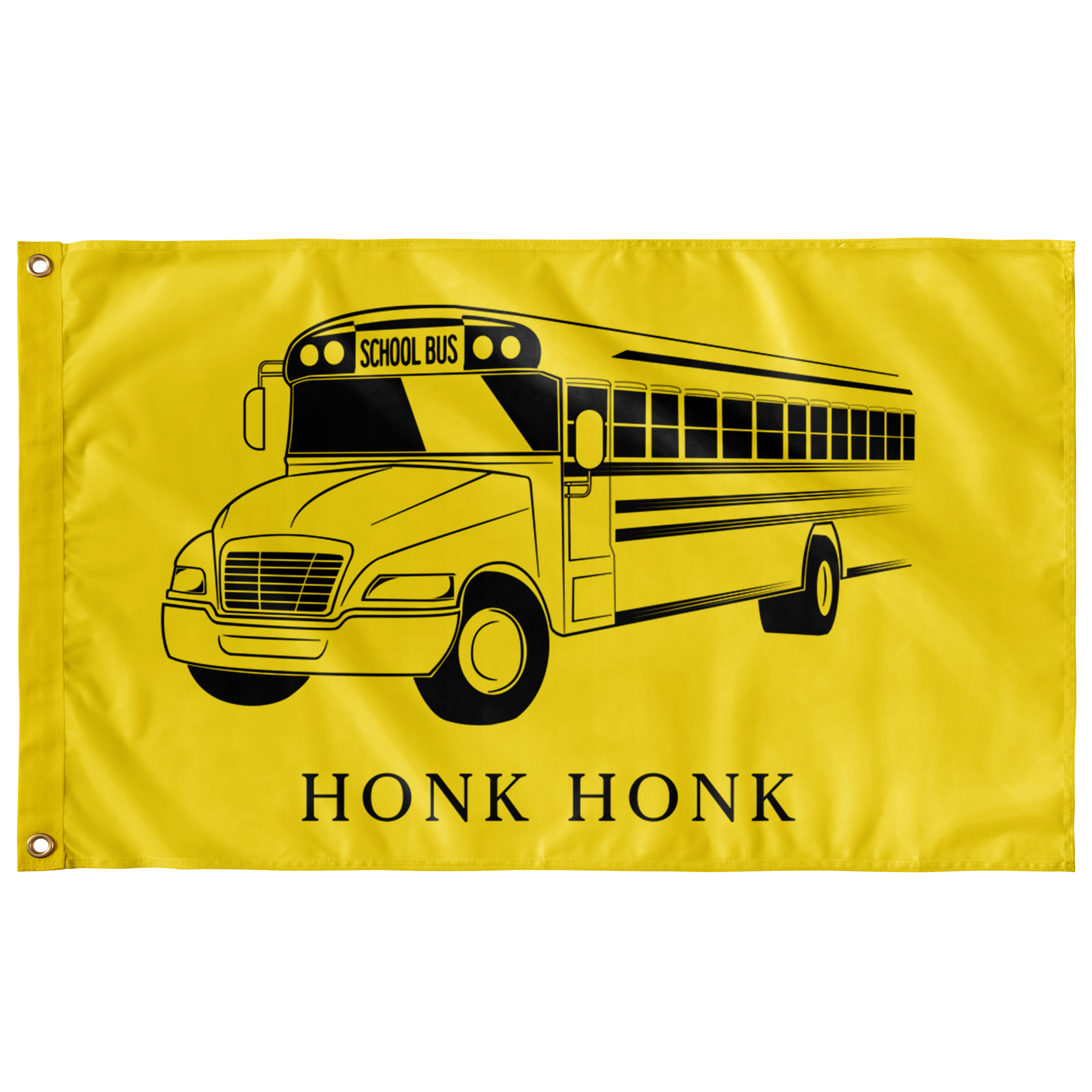 Honk Honk Trucker Protest (don't Tread) Single-Sided Flag