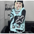 Y2K Japanese Cartoon T-Shirt – Loose Grunge Fairycore Kawaii Top