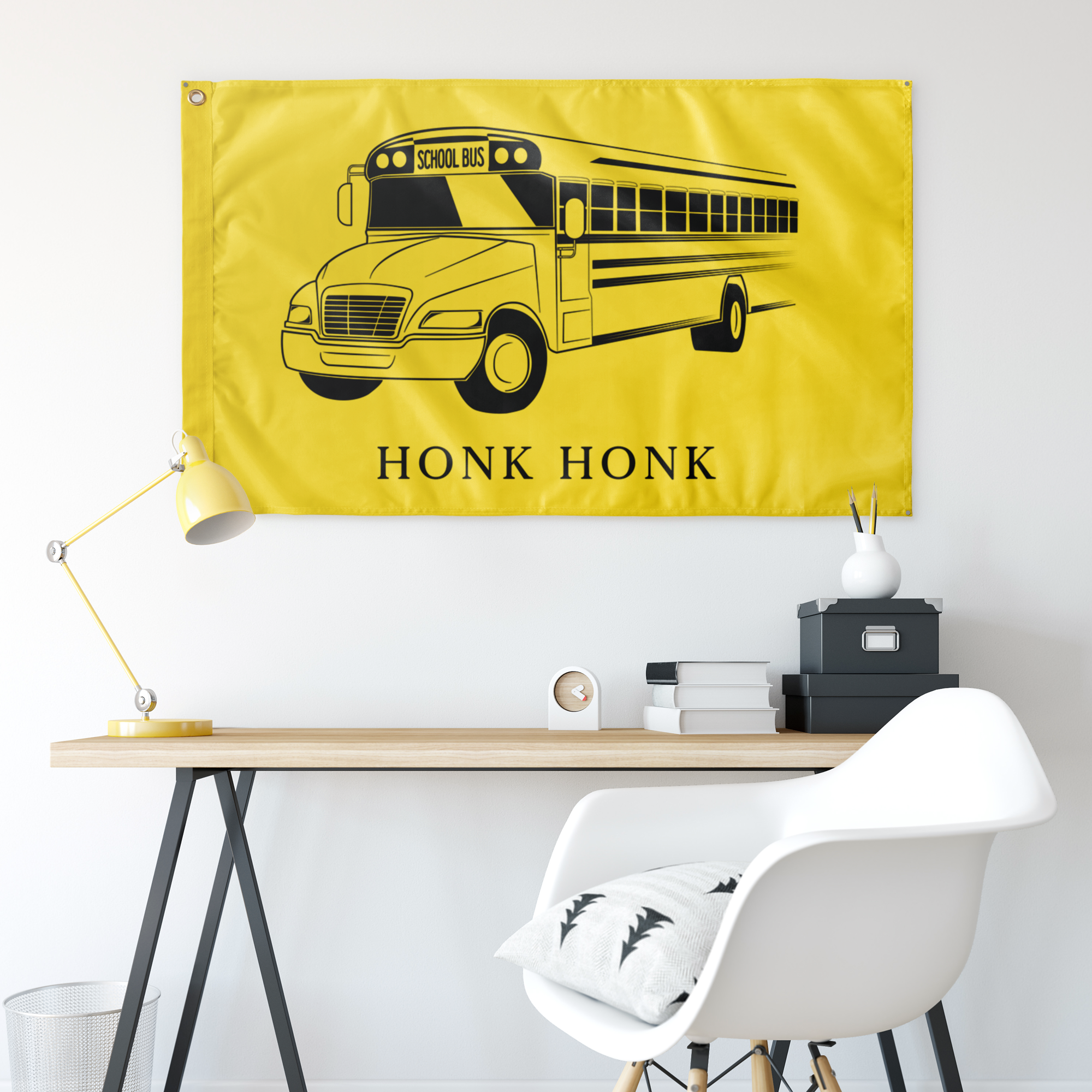 Honk Honk Trucker Protest (don't Tread) Single-Sided Flag