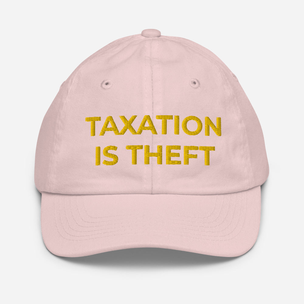 Taxation is Theft Youth baseball cap