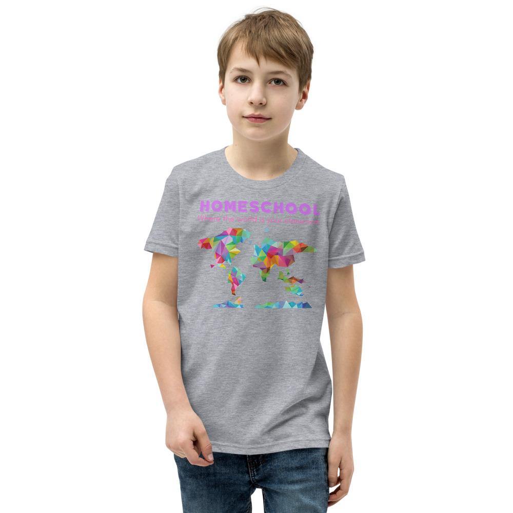 The World is your classroom Youth Short Sleeve T-Shirt