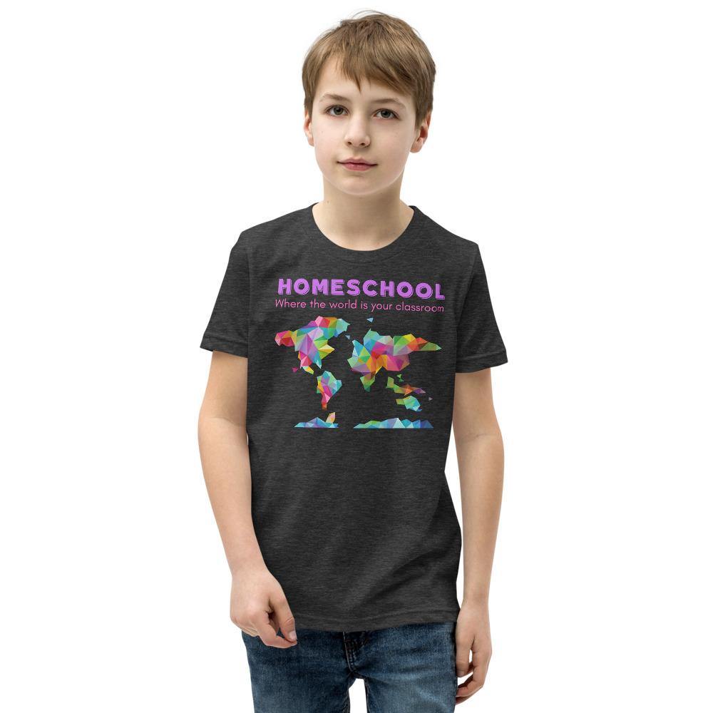 The World is your classroom Youth Short Sleeve T-Shirt