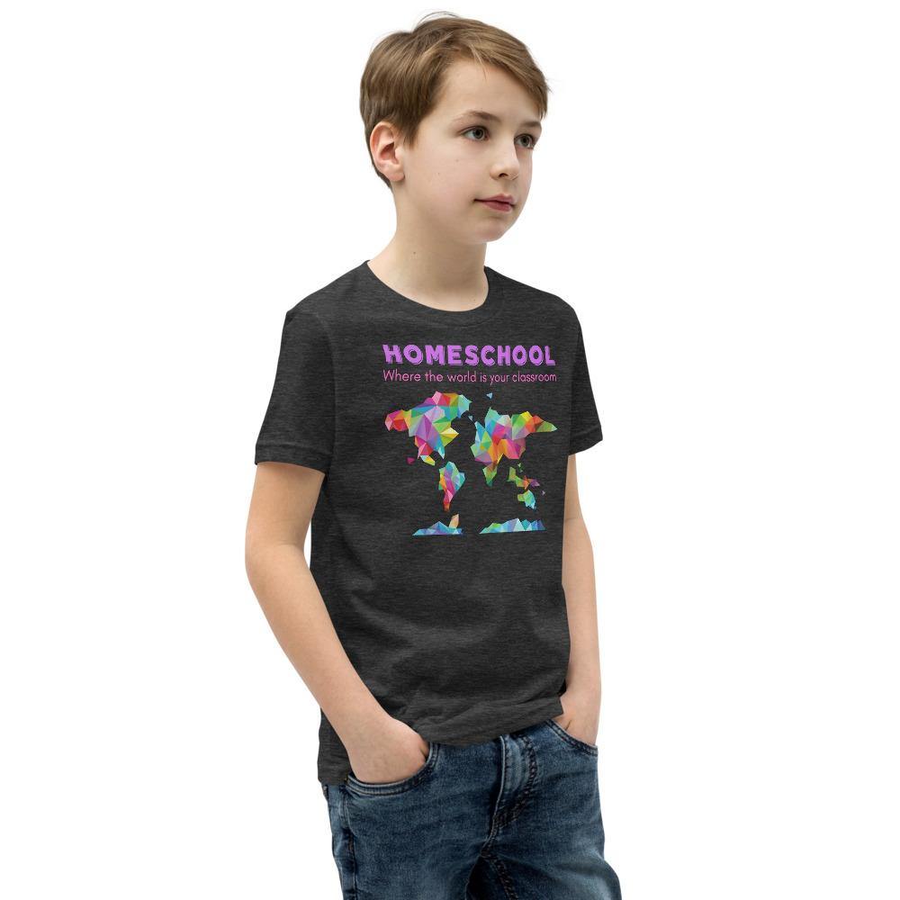 The World is your classroom Youth Short Sleeve T-Shirt