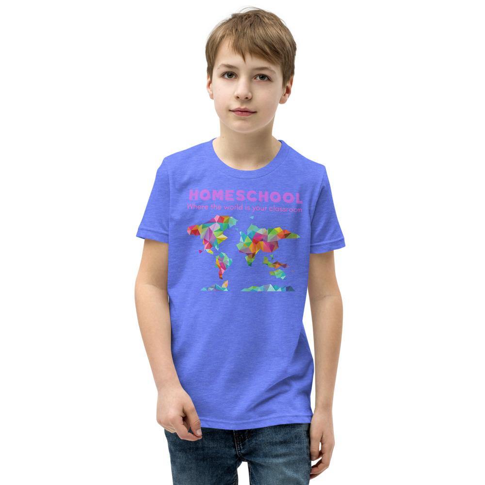 The World is your classroom Youth Short Sleeve T-Shirt