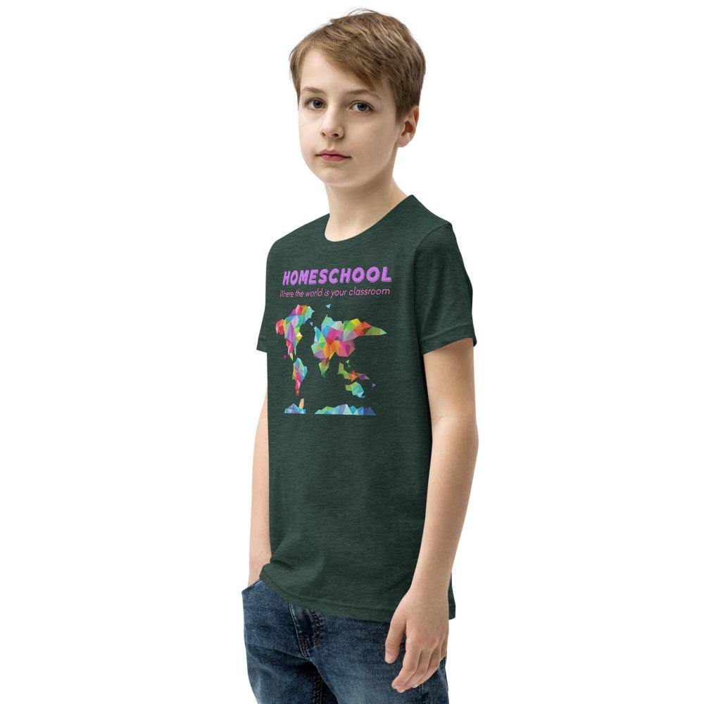 The World is your classroom Youth Short Sleeve T-Shirt