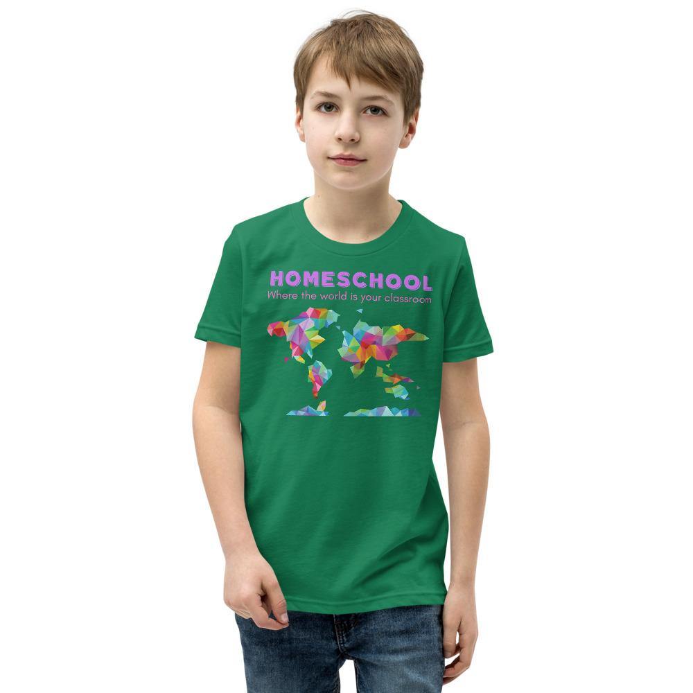 The World is your classroom Youth Short Sleeve T-Shirt
