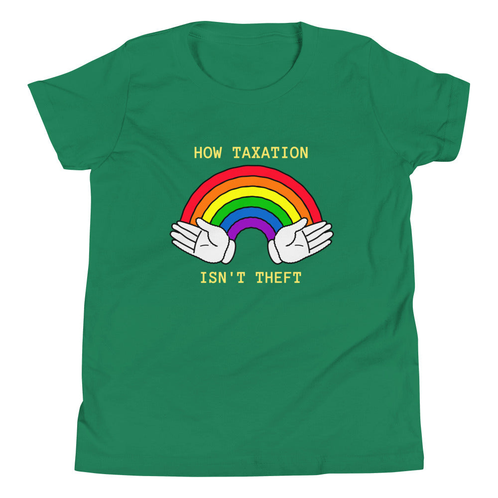 How Taxation isn't Theft (Imagination) Youth Short Sleeve T-Shirt
